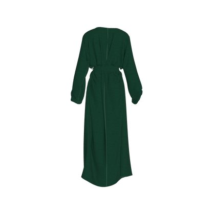 L'EGNA RISING Abaya Dress (Dark Green)