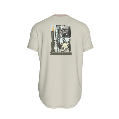 The Contractor Series Gas Man Fire Tamer Fitted T-Shirt