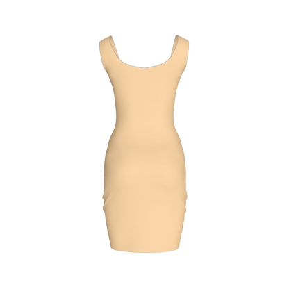 Body Con Tank Dress in Cotton-Spandex Lightweight Jersey