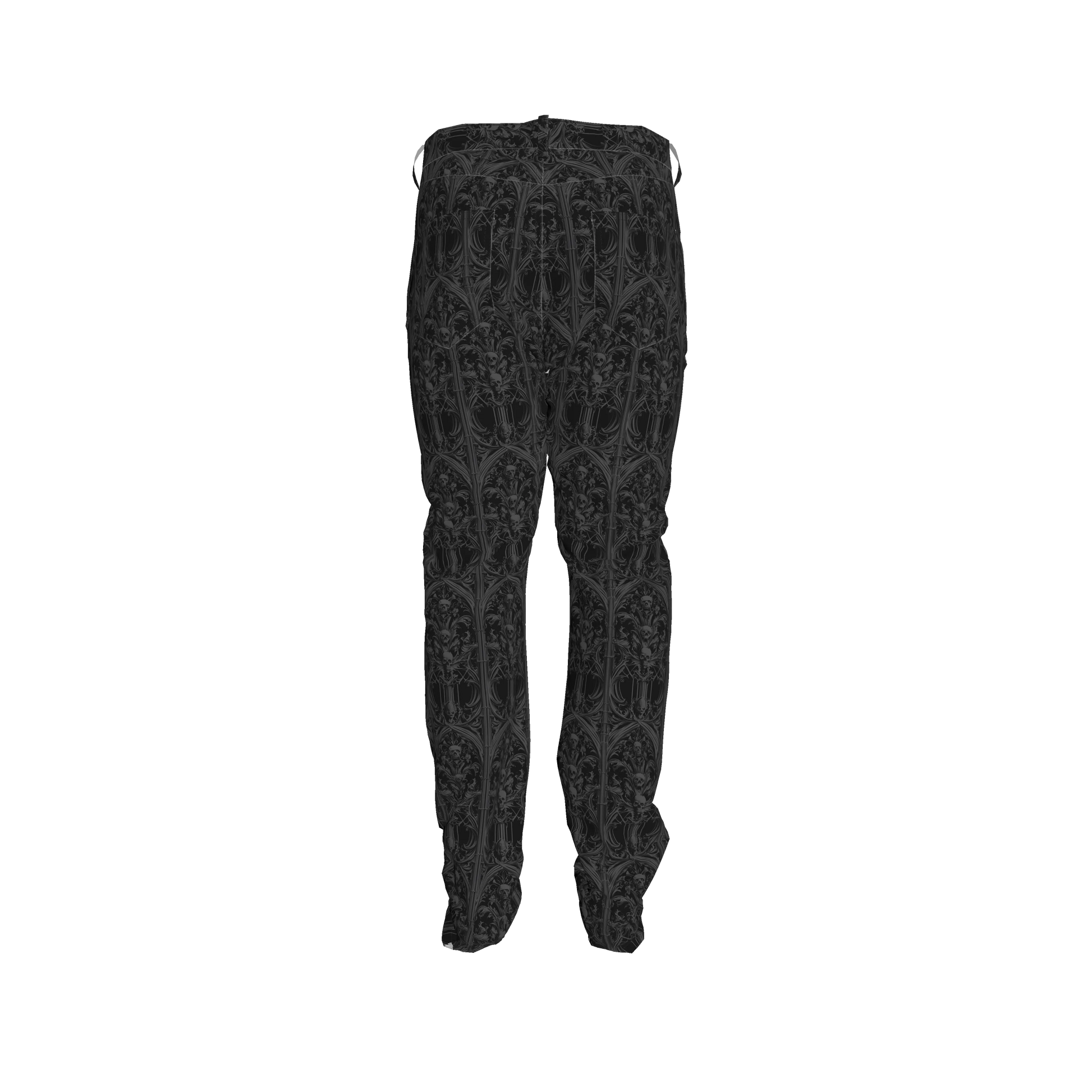 Skull Castle Skinny Jeans