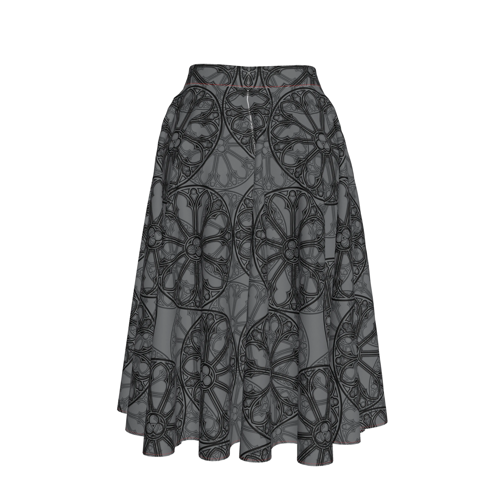 Rose Window Circle Skirt