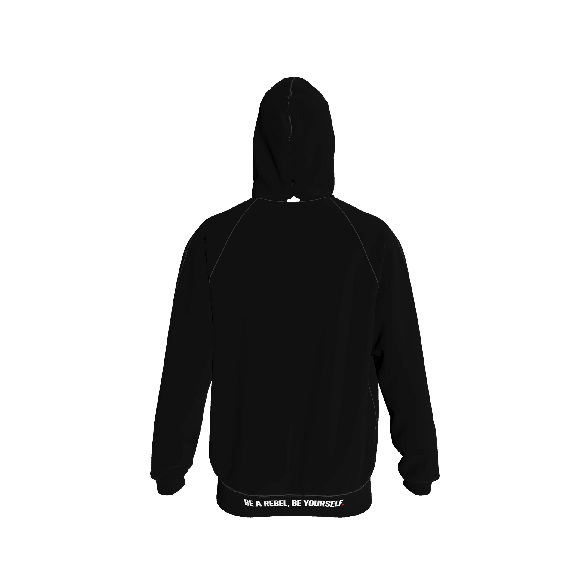 Half Raglan Sweatshirt Hoodie – REBEL Edition