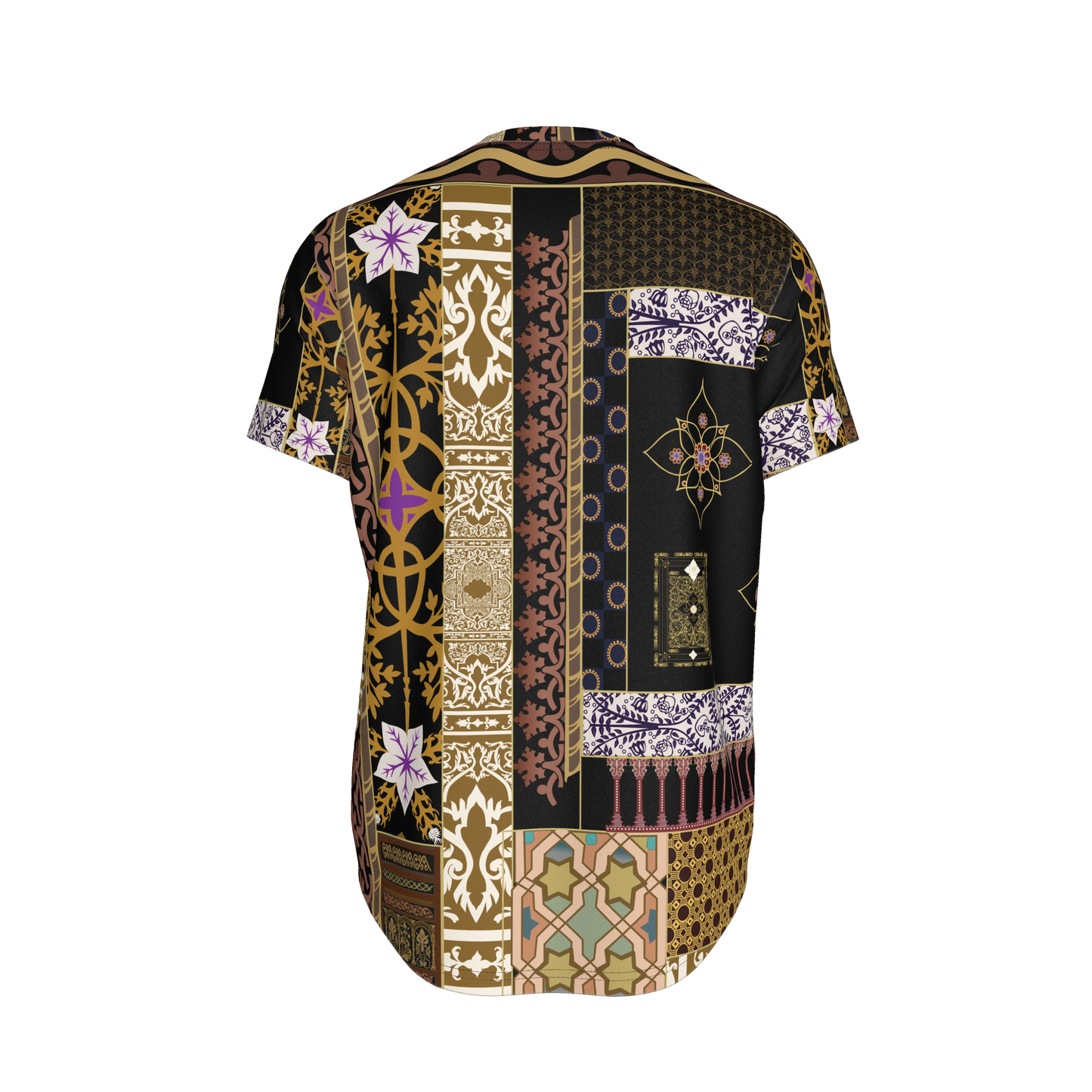 Andre Collection T-Shirt v1 – Fitted T-Shirt with Shaped Hem