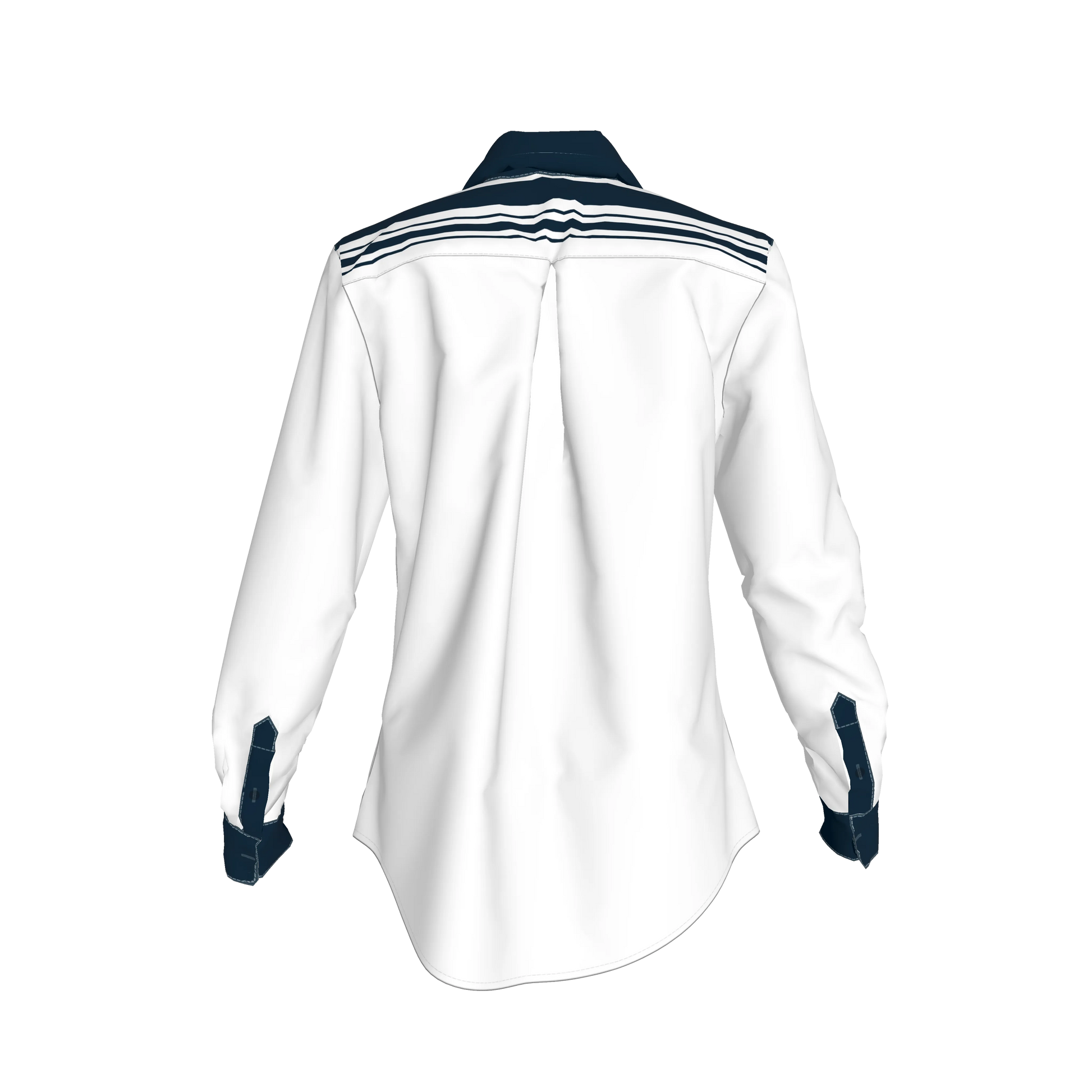 Striped Button Front Shirt