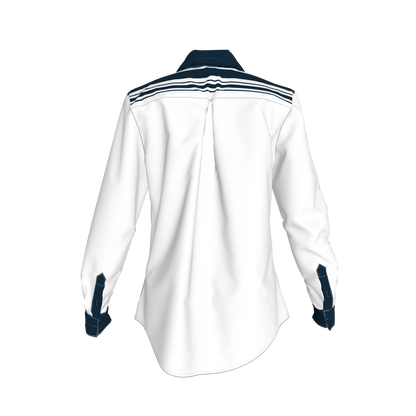 Striped Button Front Shirt
