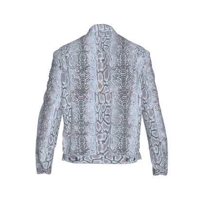 L'EGNA RISING 'SNAKESKIN' Jean Jacket