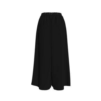 L'EGNA RISING (BLK) Satin Palazzo Pant