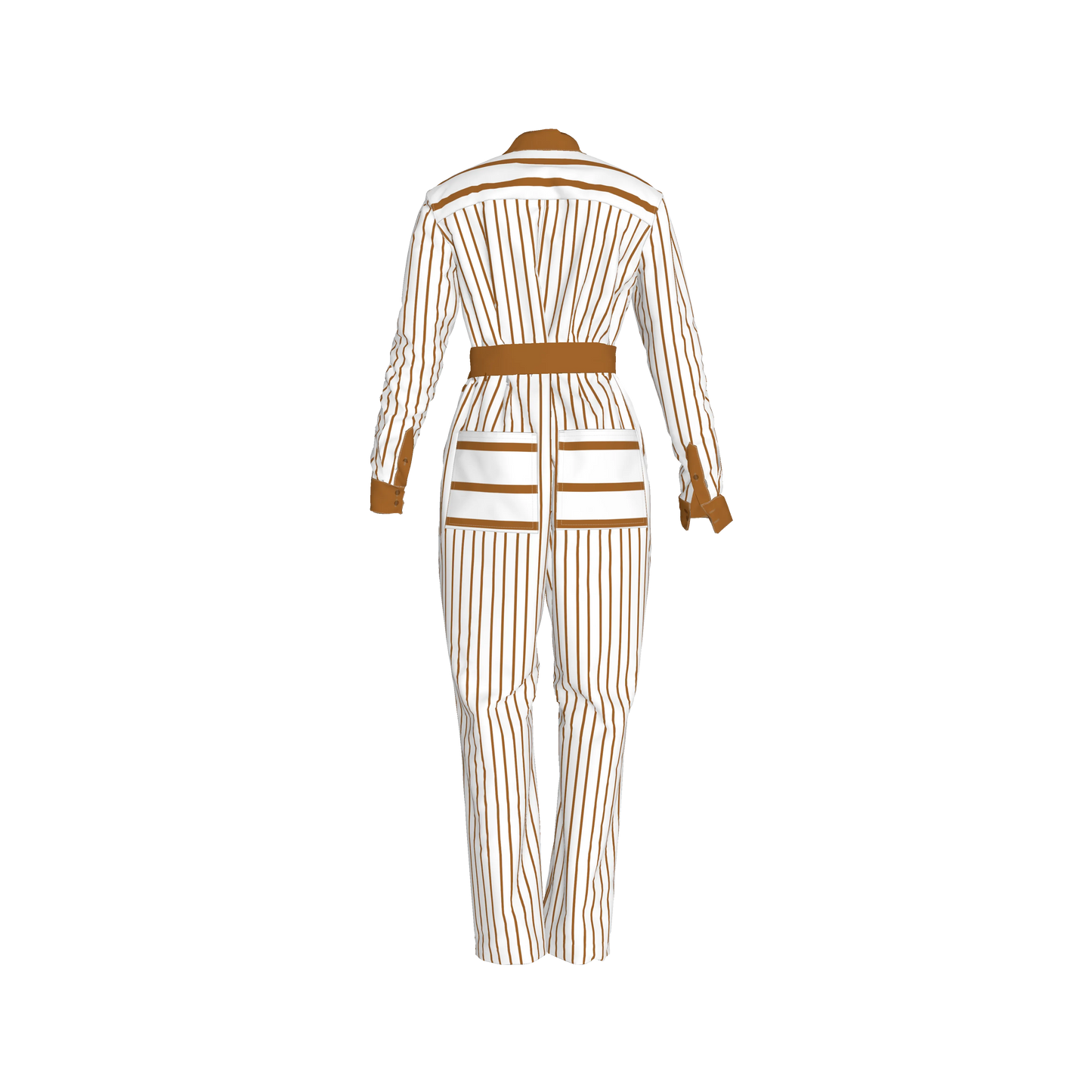 Button Front Jumpsuit
