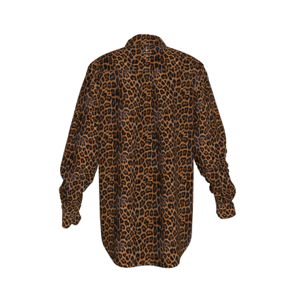 L'EGNA RISING MIDNIGHT COVENANT Oversized Button-Up