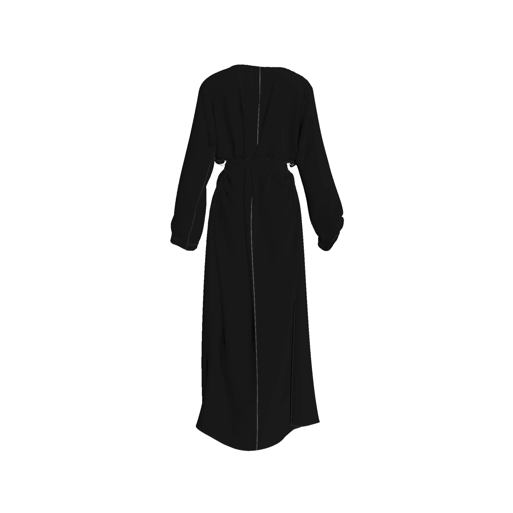 L'EGNA RISING Abaya Dress (BLACK)