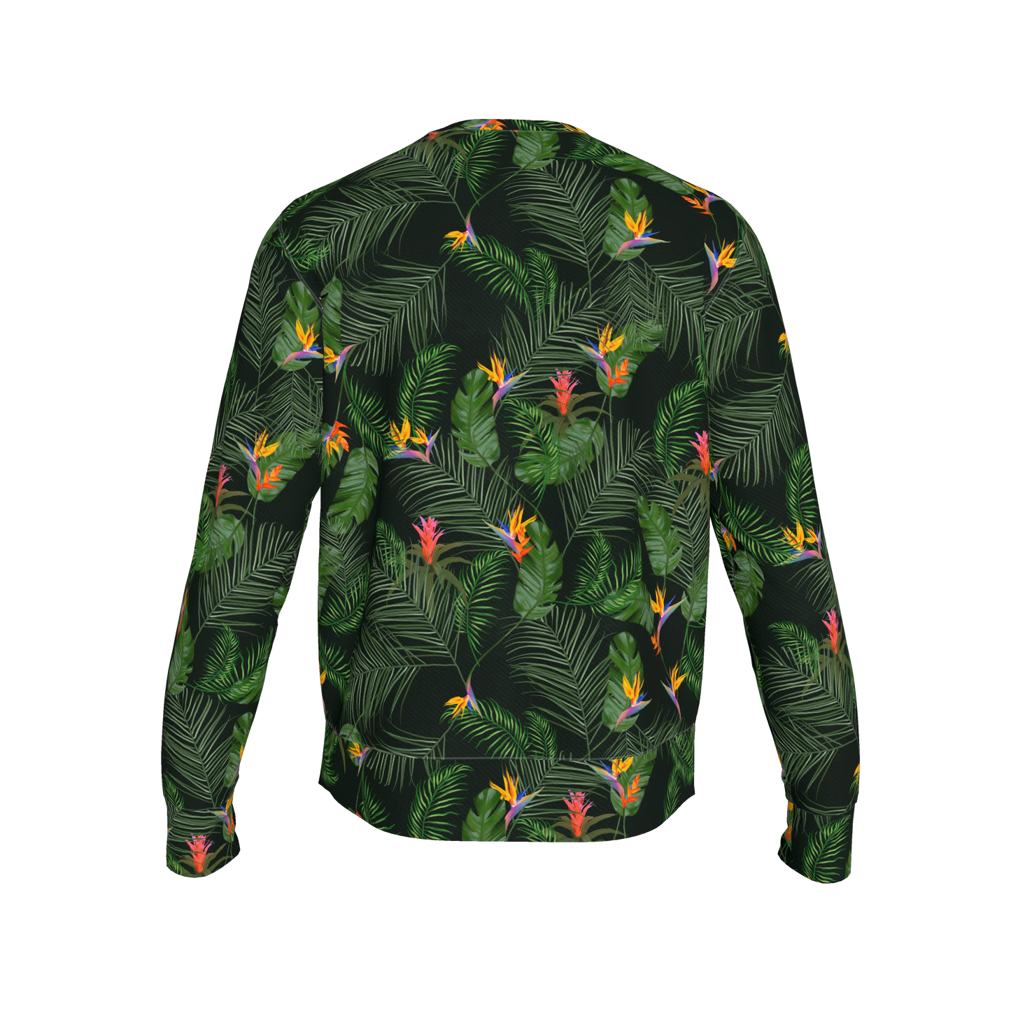 Tailored Crewneck Sweatshirt – Tropical Rebel Print