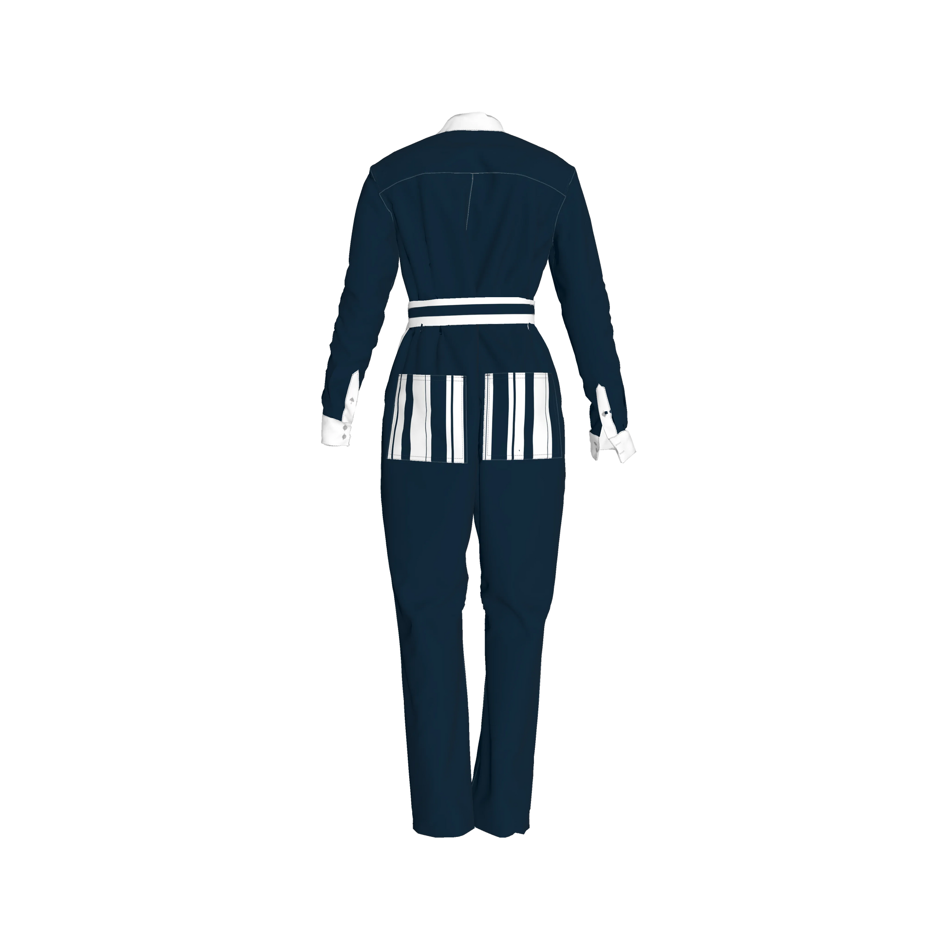Button Front Jumpsuit