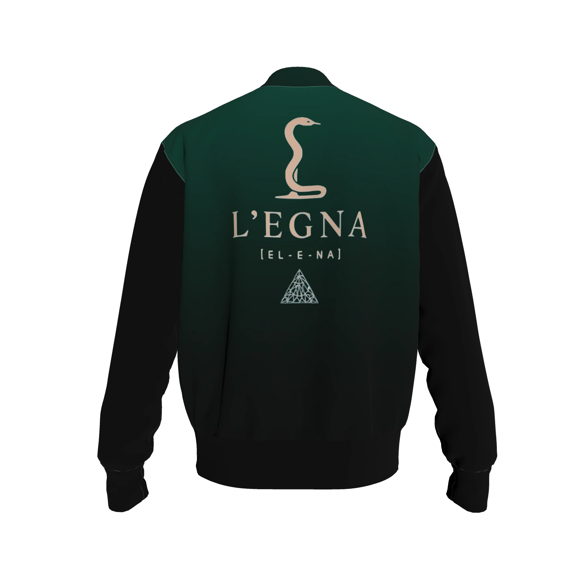 L'EGNA RISING (SIGNATURE  EMBLEM) VARSITY JACKET