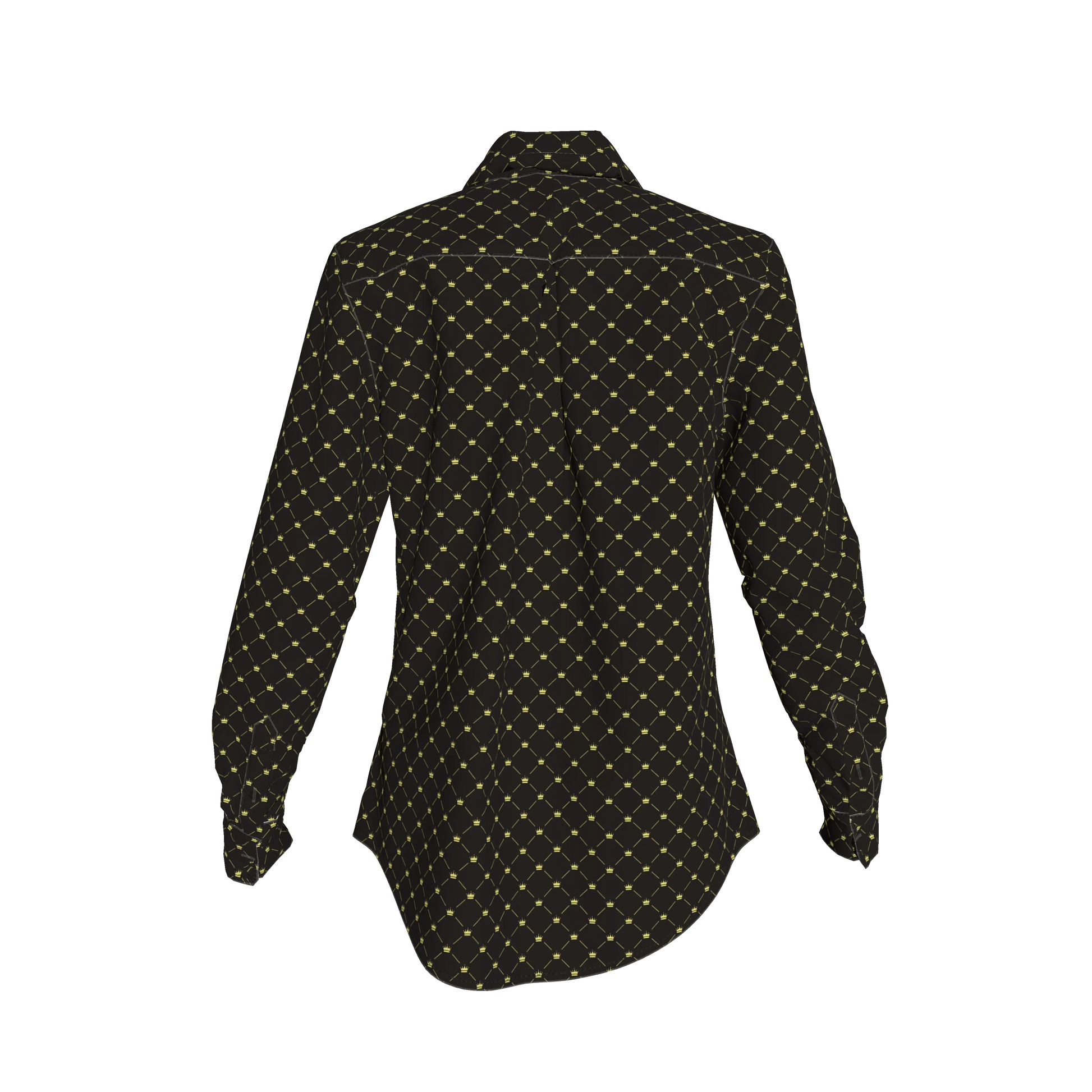 Button Front Shirt in Soft-Structured Linen