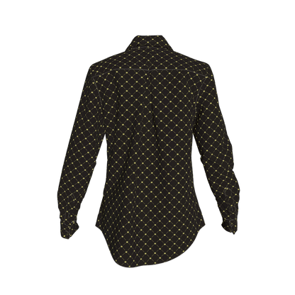 Button Front Shirt in Soft-Structured Linen