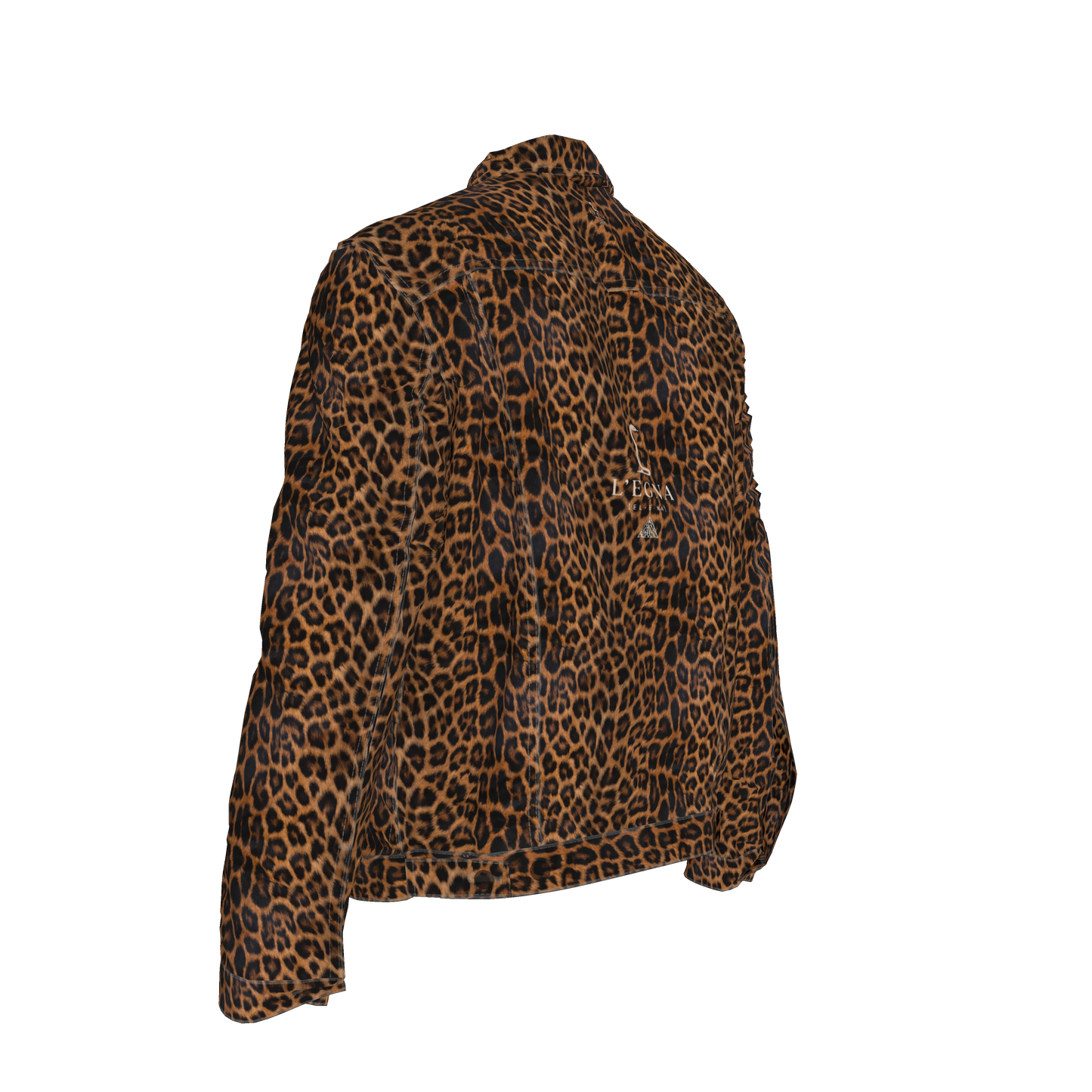 L'EGNA RISING 'LEOPARD' Jean Jacket
