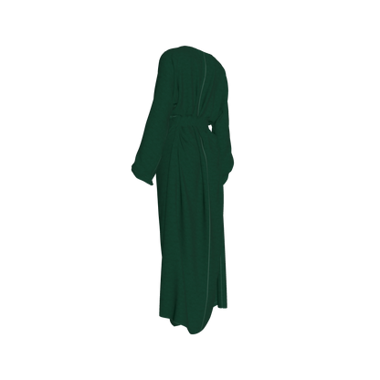 L'EGNA RISING Abaya Dress (Dark Green)