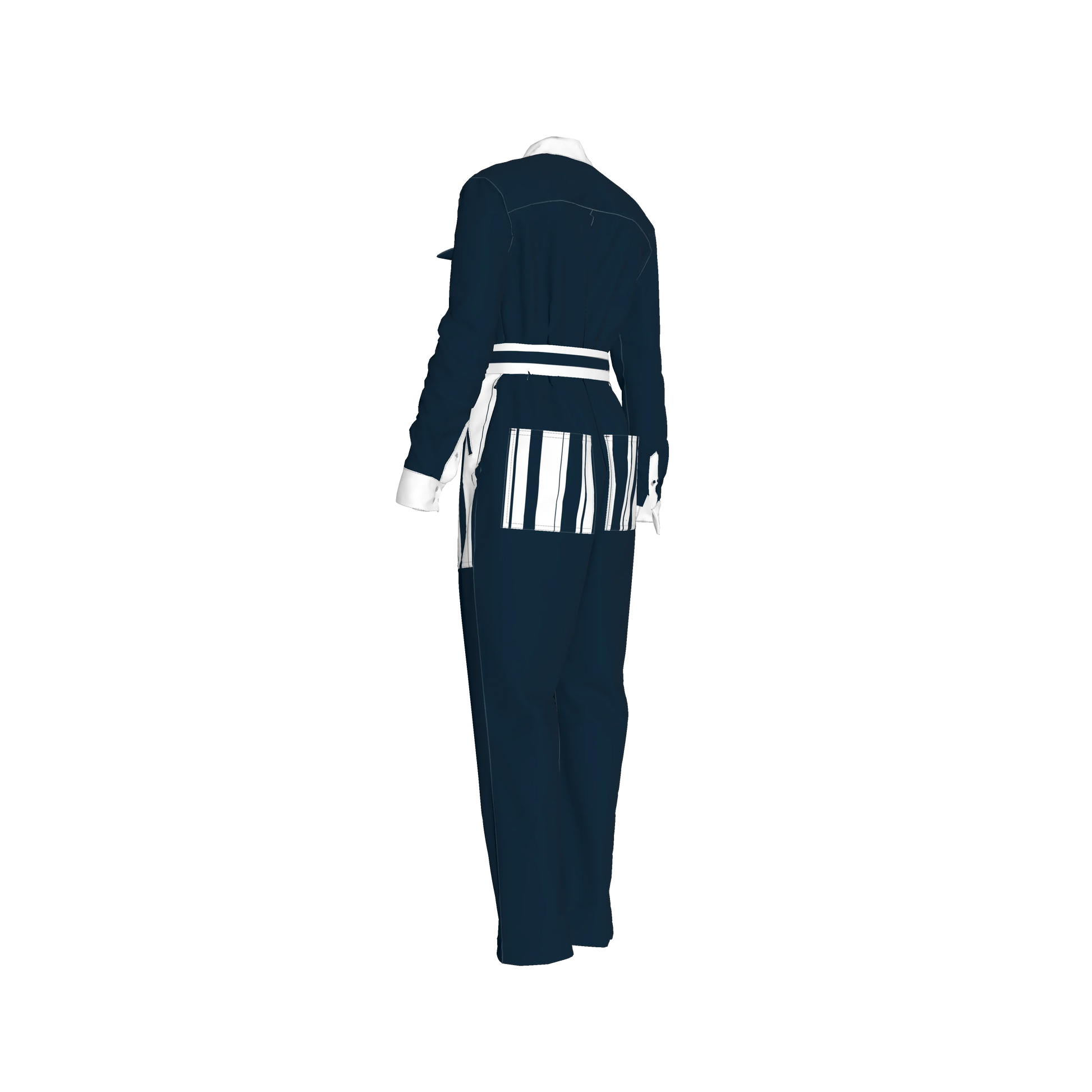 Button Front Jumpsuit