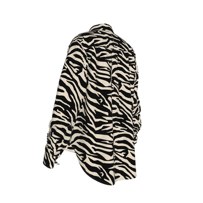 L'EGNA RISING SAFARI POISE Oversized Button-Up