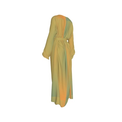L'EGNA RISING Abaya Dress (ASYMMETRIC LIGHT AUTUMN BLEND)