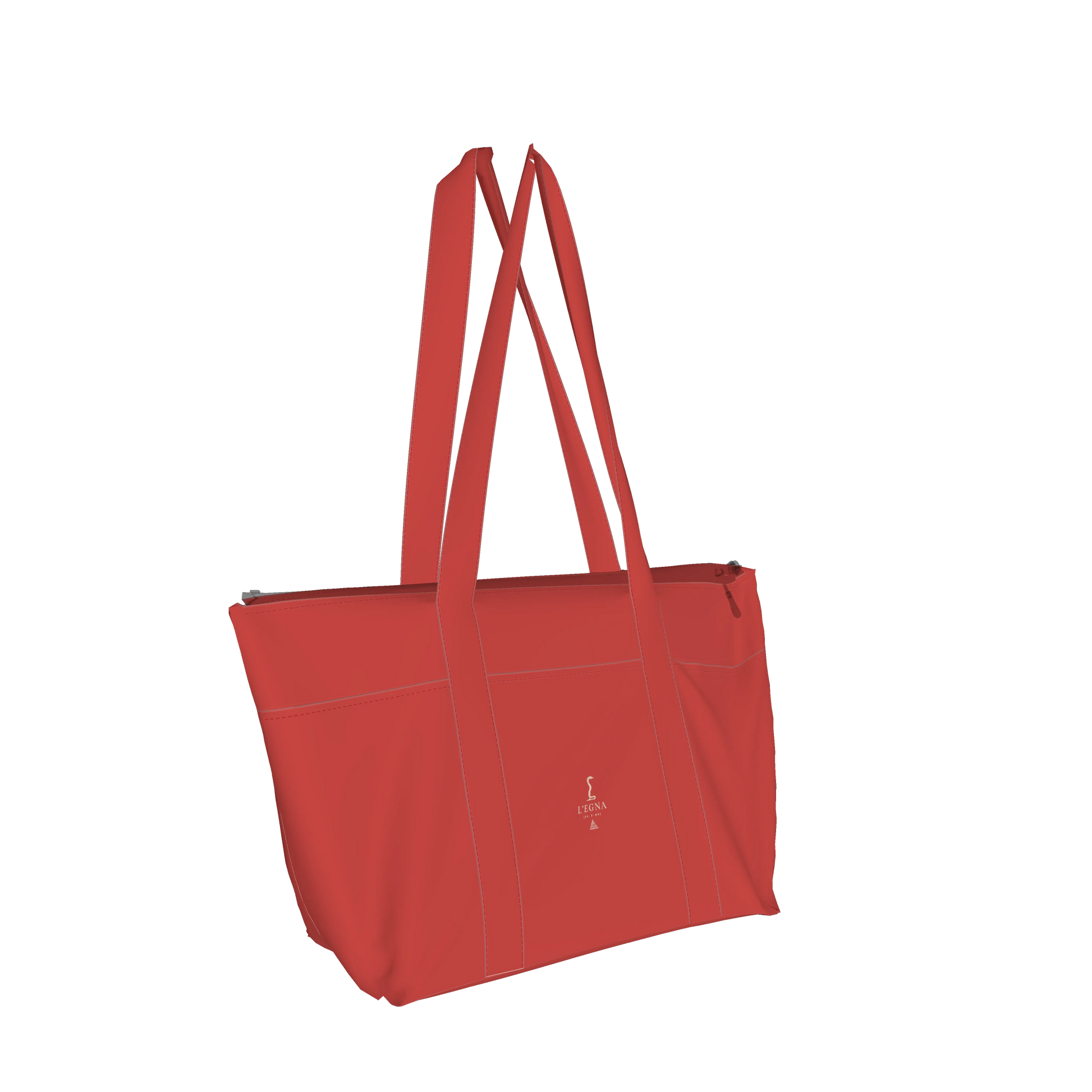 L'EGNA Rising CHILI EMBER Seven Pocket Tote