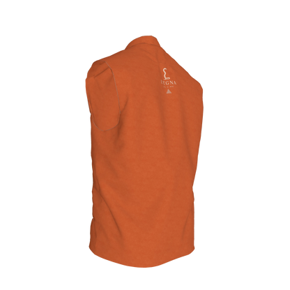 L'EGNA RISING (TERRA) VEST - Gilet in Heavy Stretch Cotton Twill