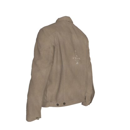 L'EGNA RISING 'DK BLUE ACID' Jean Jacket Copy