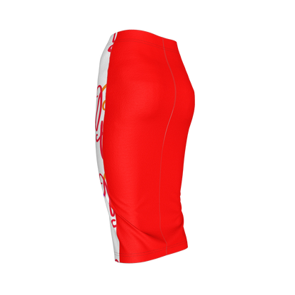 Body Con Short Knit Skirt