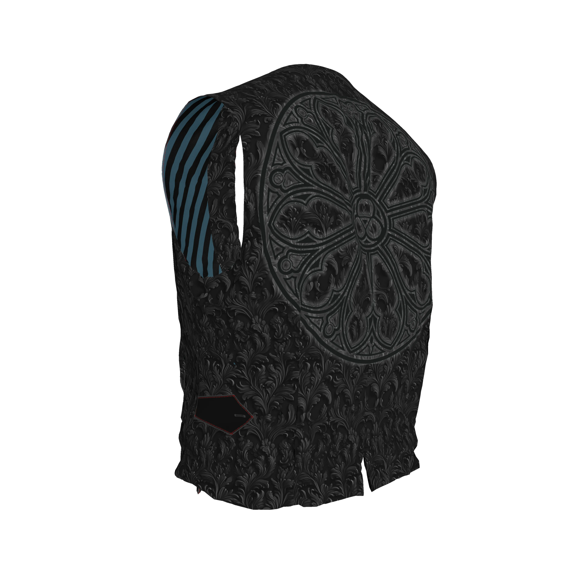 Gothic Vest With Stained Glass