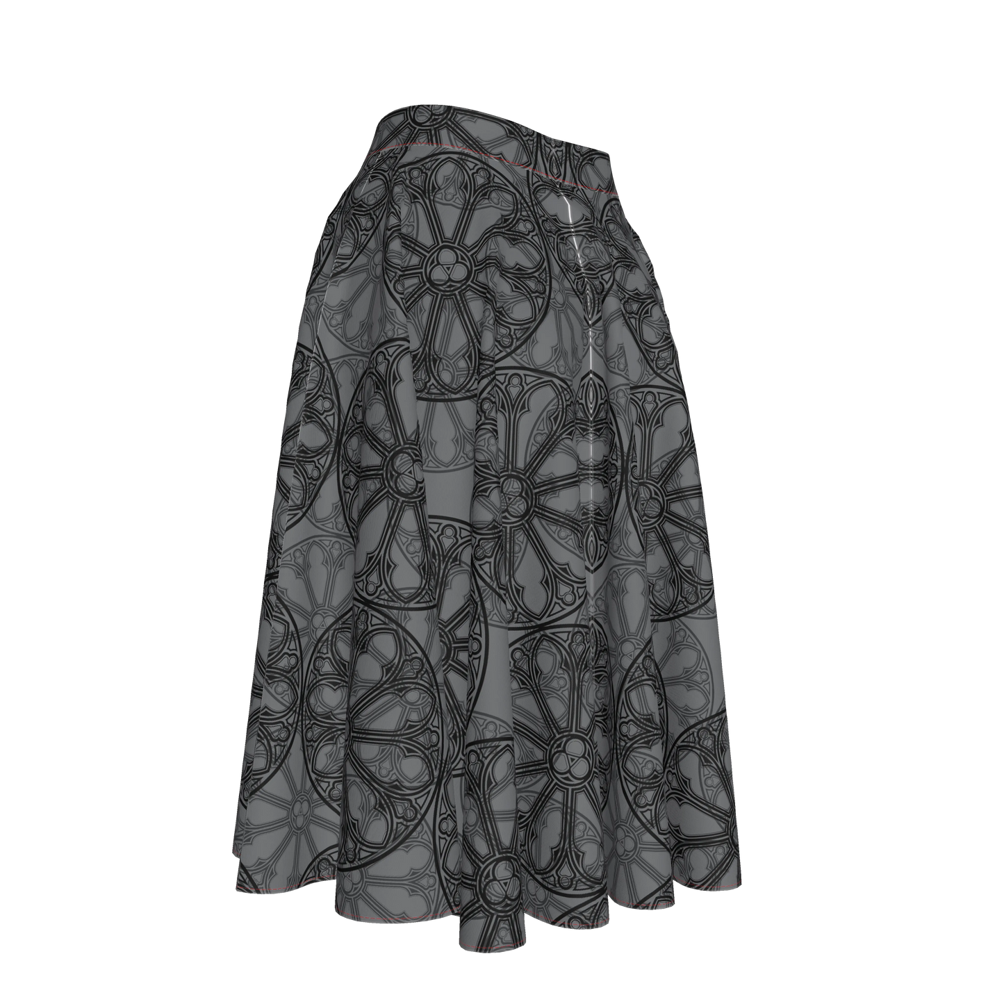 Rose Window Circle Skirt