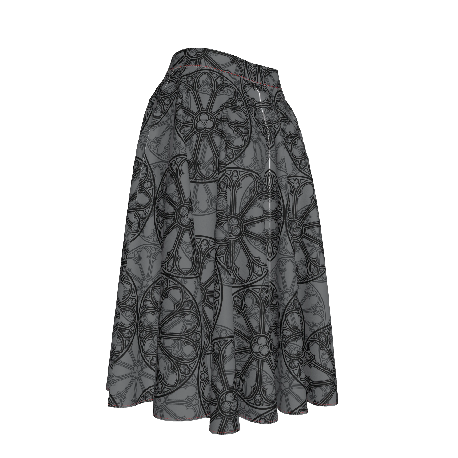 Rose Window Circle Skirt