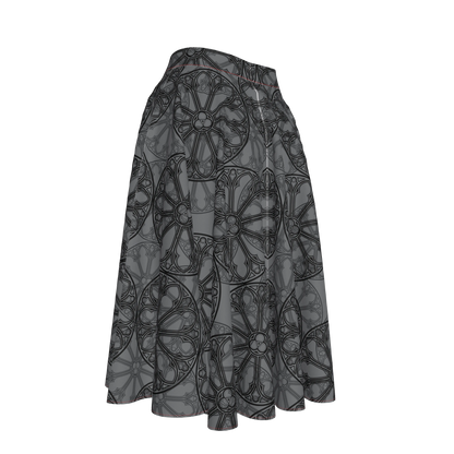 Rose Window Circle Skirt