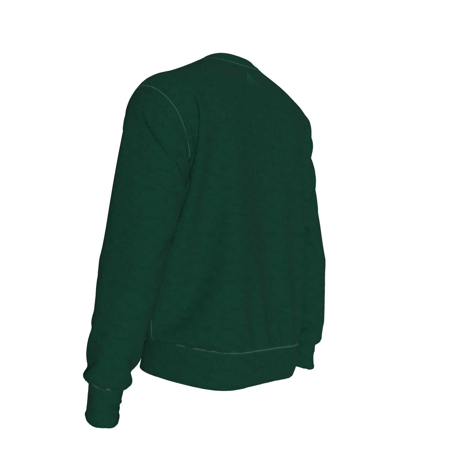 L'EGNA RISING 'Sovereign Veil' Crewneck Sweater (DARK GREEN)