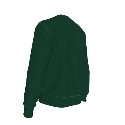 L'EGNA RISING 'Sovereign Veil' Crewneck Sweater (DARK GREEN)