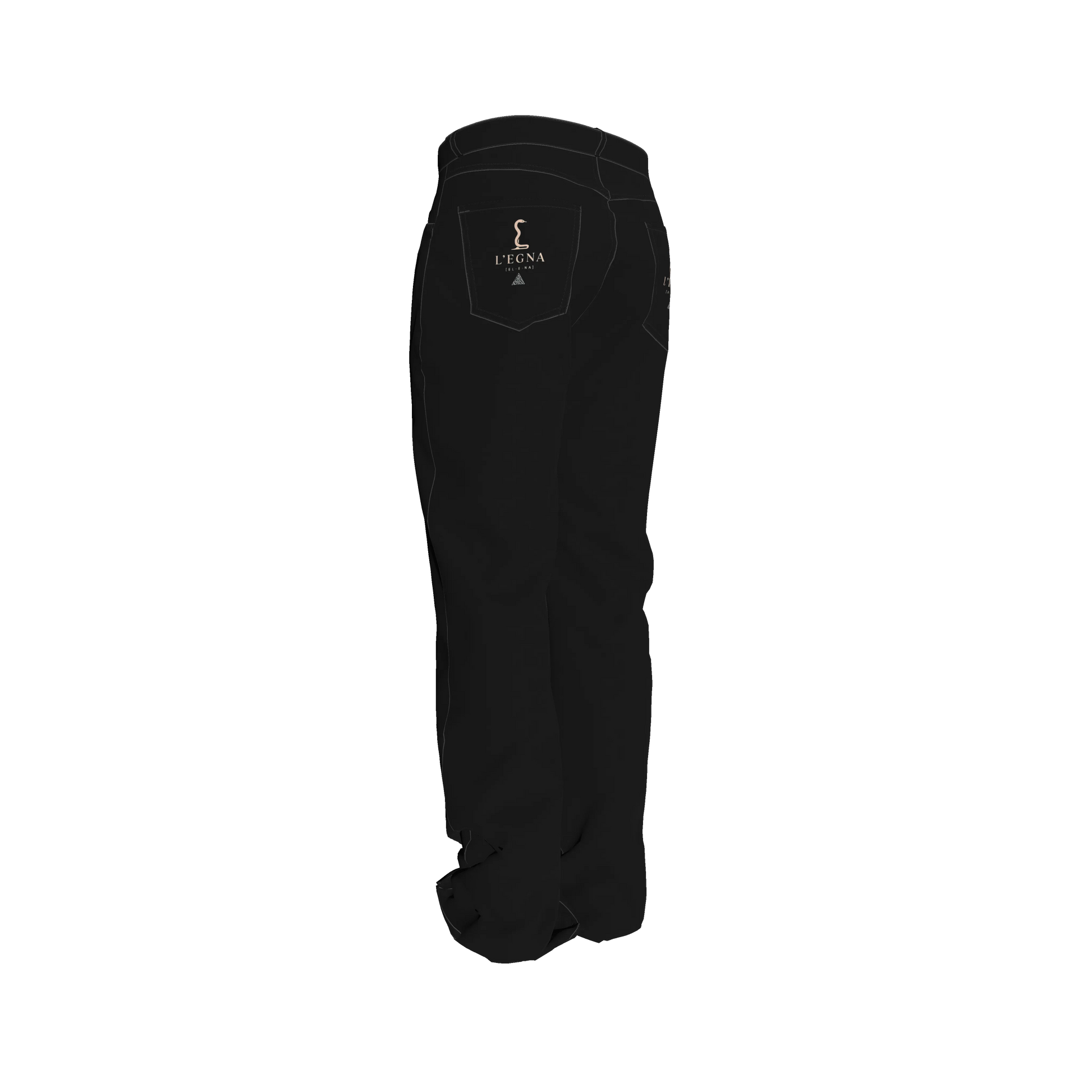 L'EGNA RISING BLACKOUT FLARE JEANS