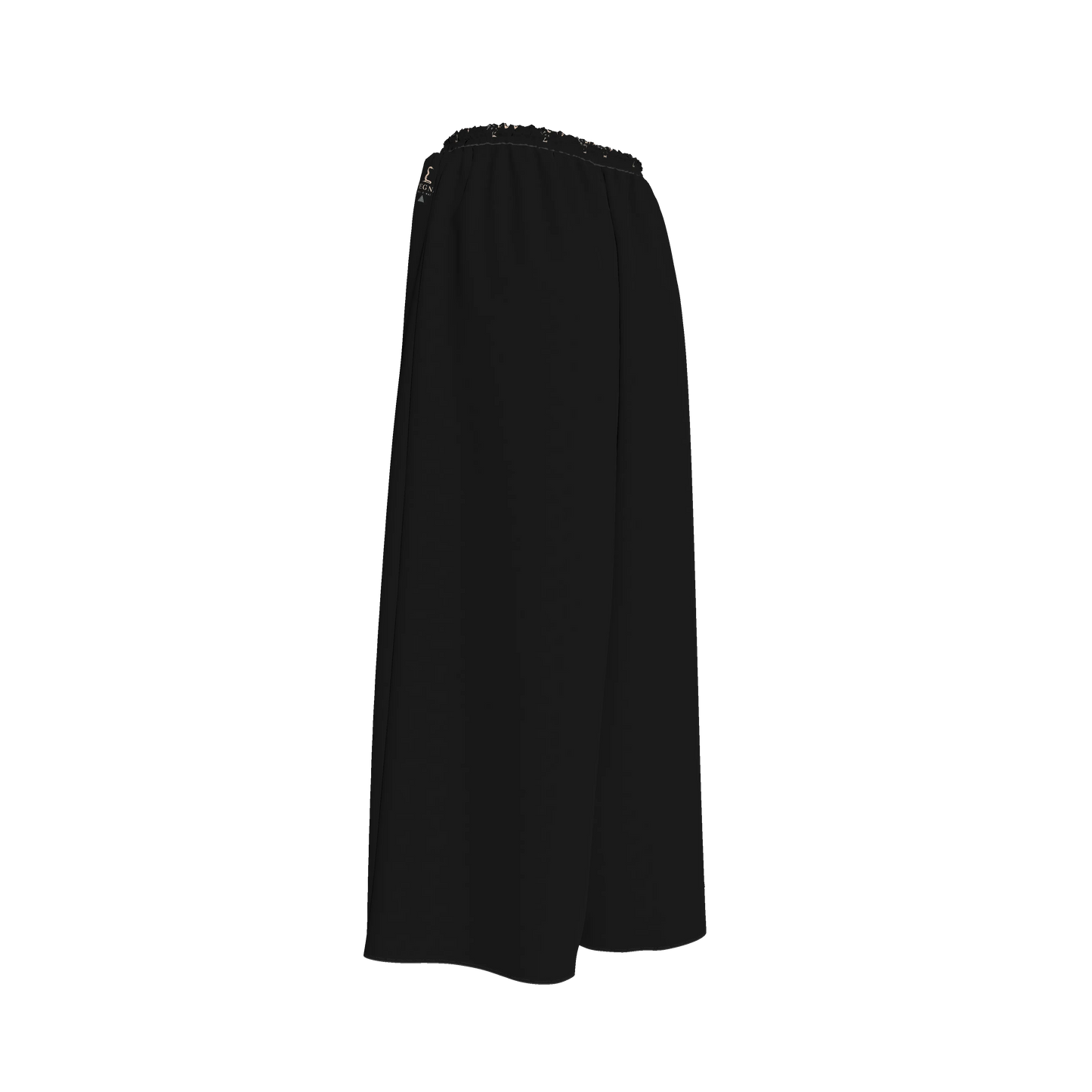 L'EGNA RISING (BLK) Satin Palazzo Pant