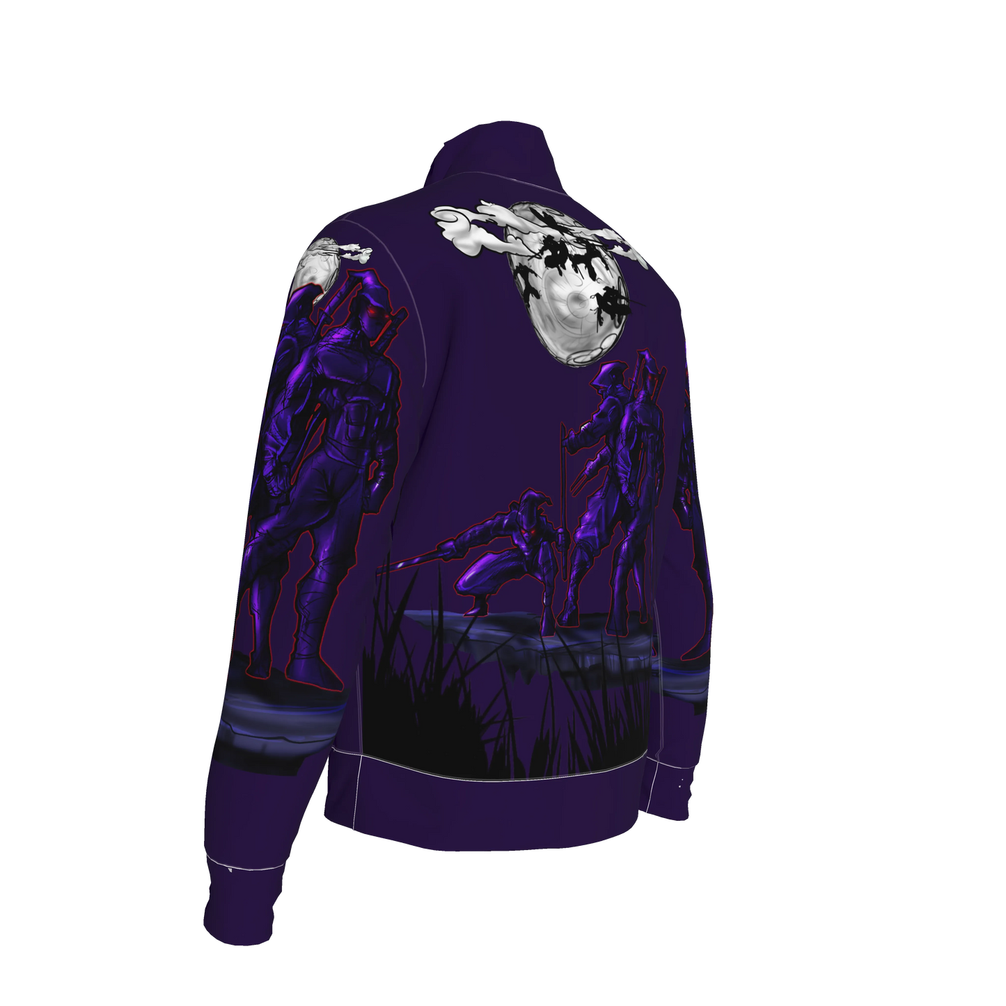 Tailored Quarter-Zip Sweatshirt – Midnight Hunter