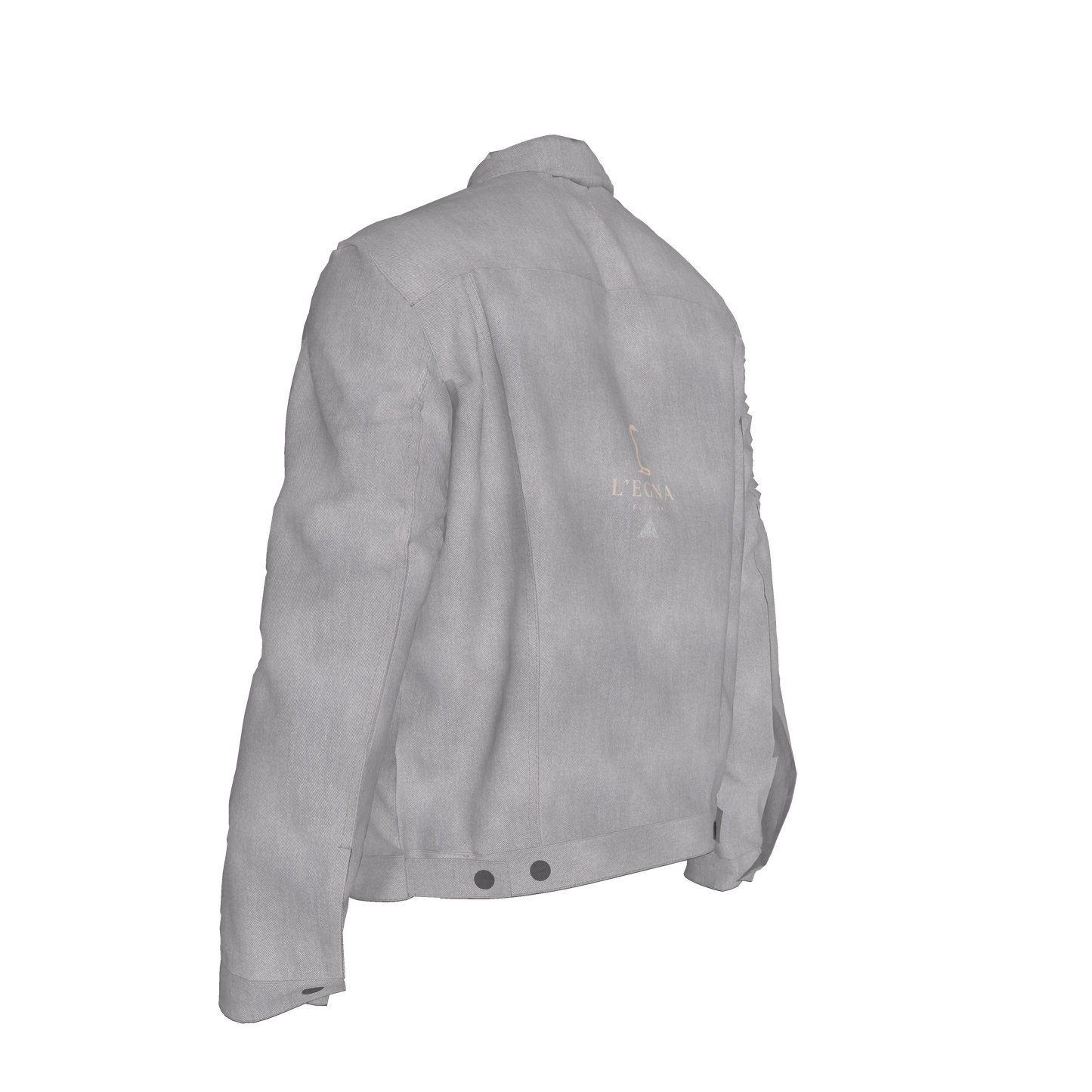 L'EGNA RISING 'DARK GRAY' Jean Jacket Copy