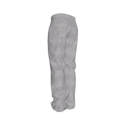 L'EGNA RISING (GRAY) FLARE JEANS