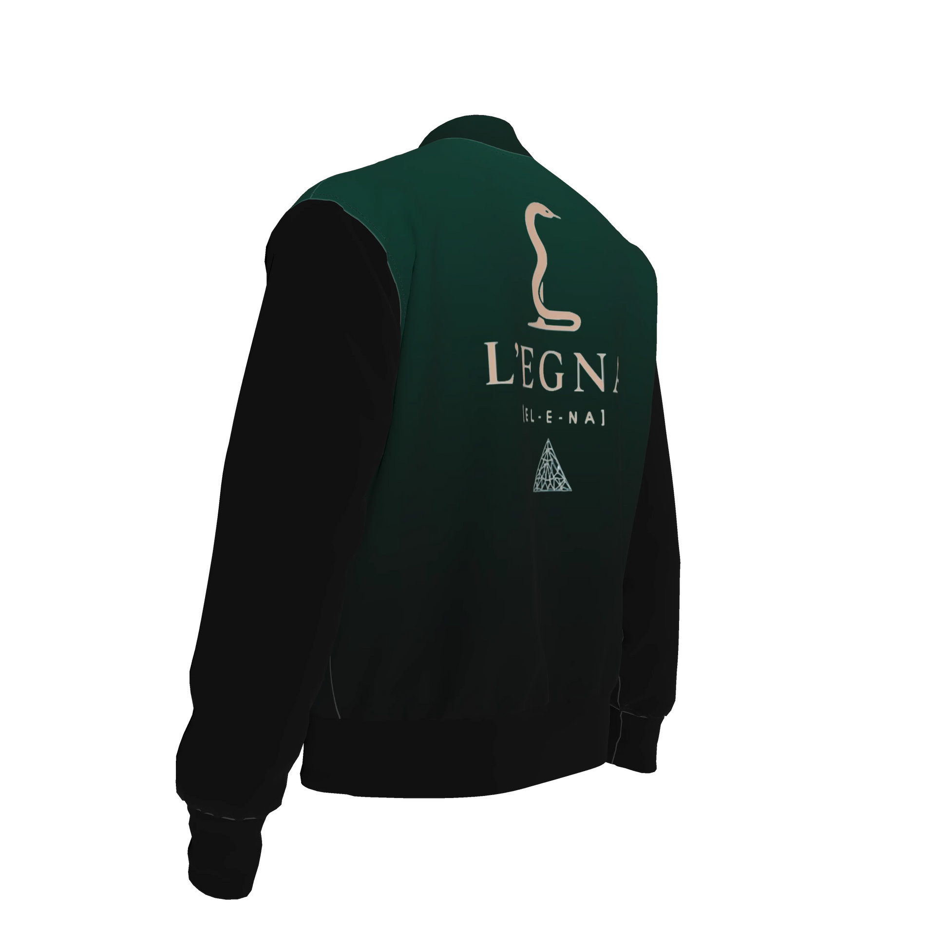 L'EGNA RISING (SIGNATURE  EMBLEM) VARSITY JACKET