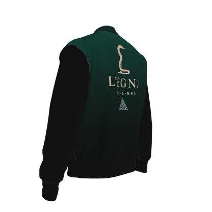 L'EGNA RISING (SIGNATURE  EMBLEM) VARSITY JACKET