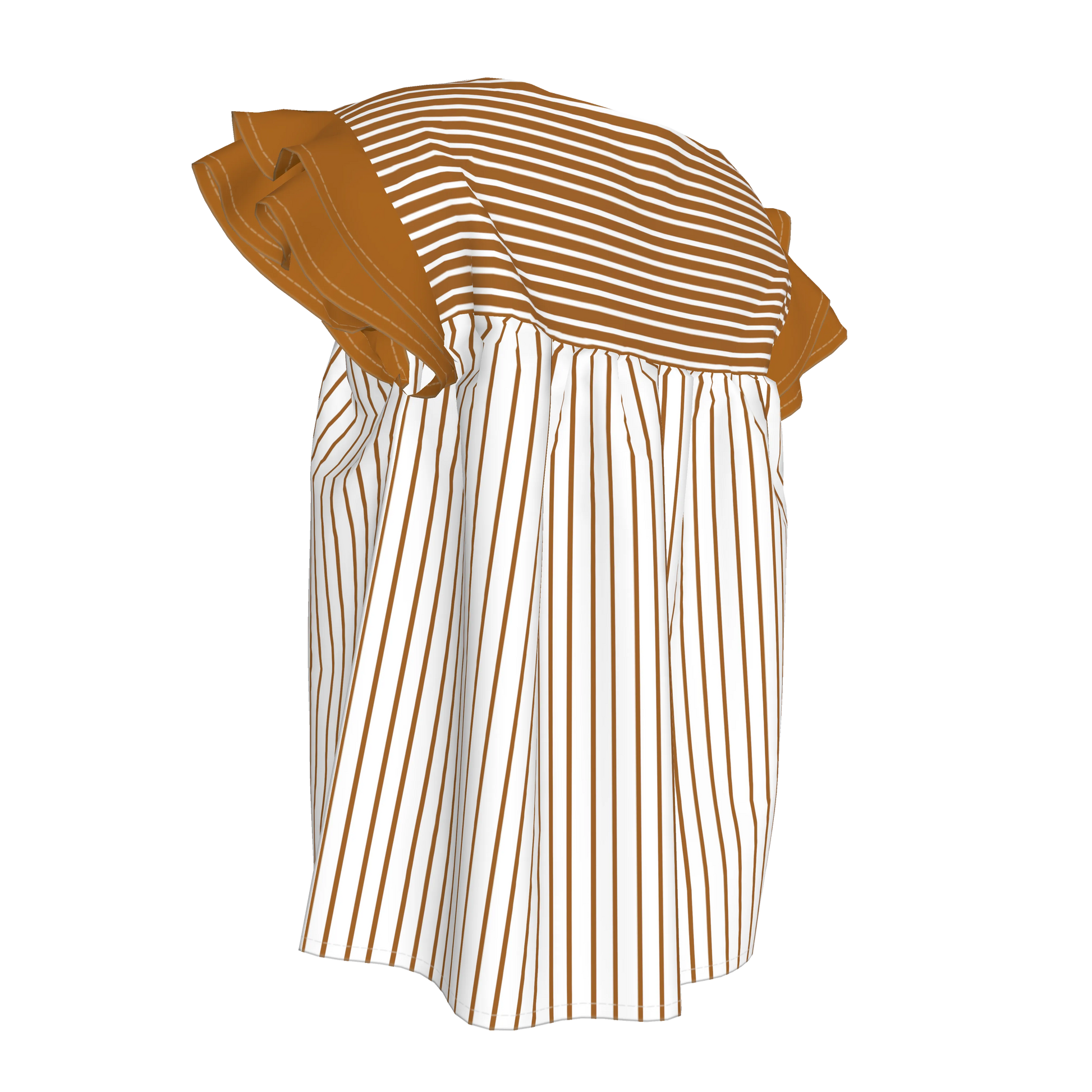 Ruffled Sleeve Top