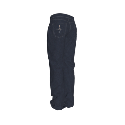 L'EGNA RISING (CLASSIC BLUE DENIM) FLARE JEANS
