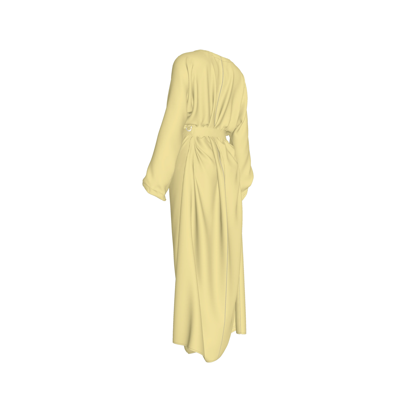 L'EGNA RISING Abaya Dress (CREAM)