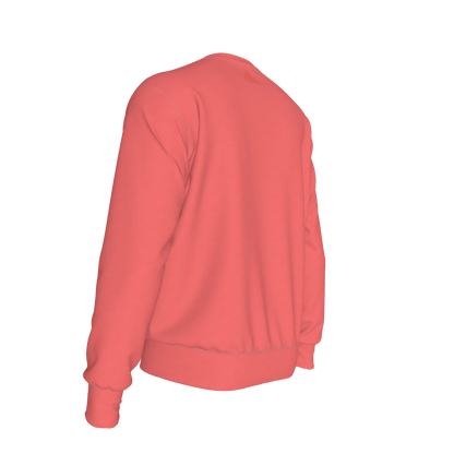 L'EGNA RISING 'Rose Blush Veil' Crewneck Sweater (WATERMELON PINK)