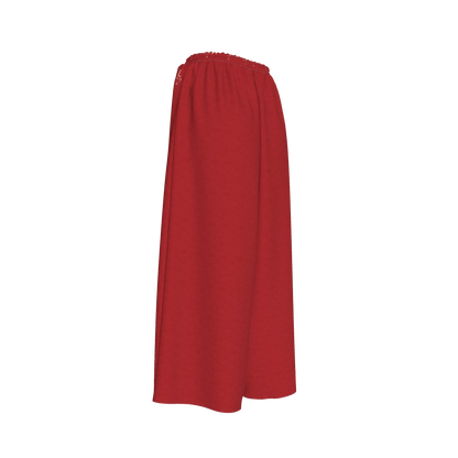 L'EGNA RISING (MAROON) Satin Palazzo Pant
