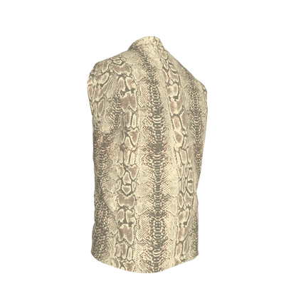 L'EGNA RISING (SNAKESKIN) VEST