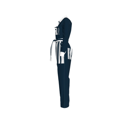 Button Front Jumpsuit