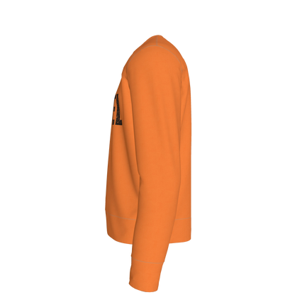 Orange Tailored Crewneck Sweatshirt