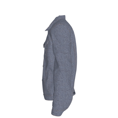 L'EGNA RISING 'DK BLUE ACID' Jean Jacket